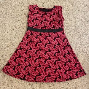George Black & Pink Girls Dress